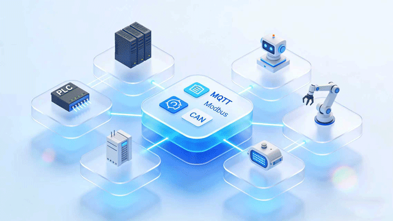 多协议兼容 & 工业级设备接入